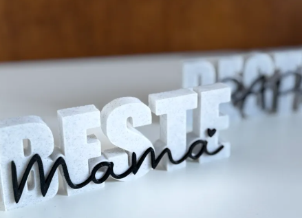 vater tags geschenk und mutter